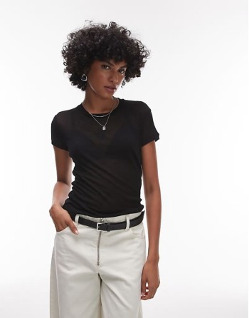june tee in black